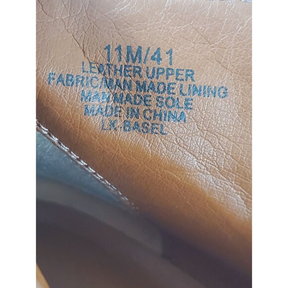 Lucky Brand BASEL Brown Ankle Boots Short Bootie Size 11 M Zip Winter Shoes - Picture 4 of 12